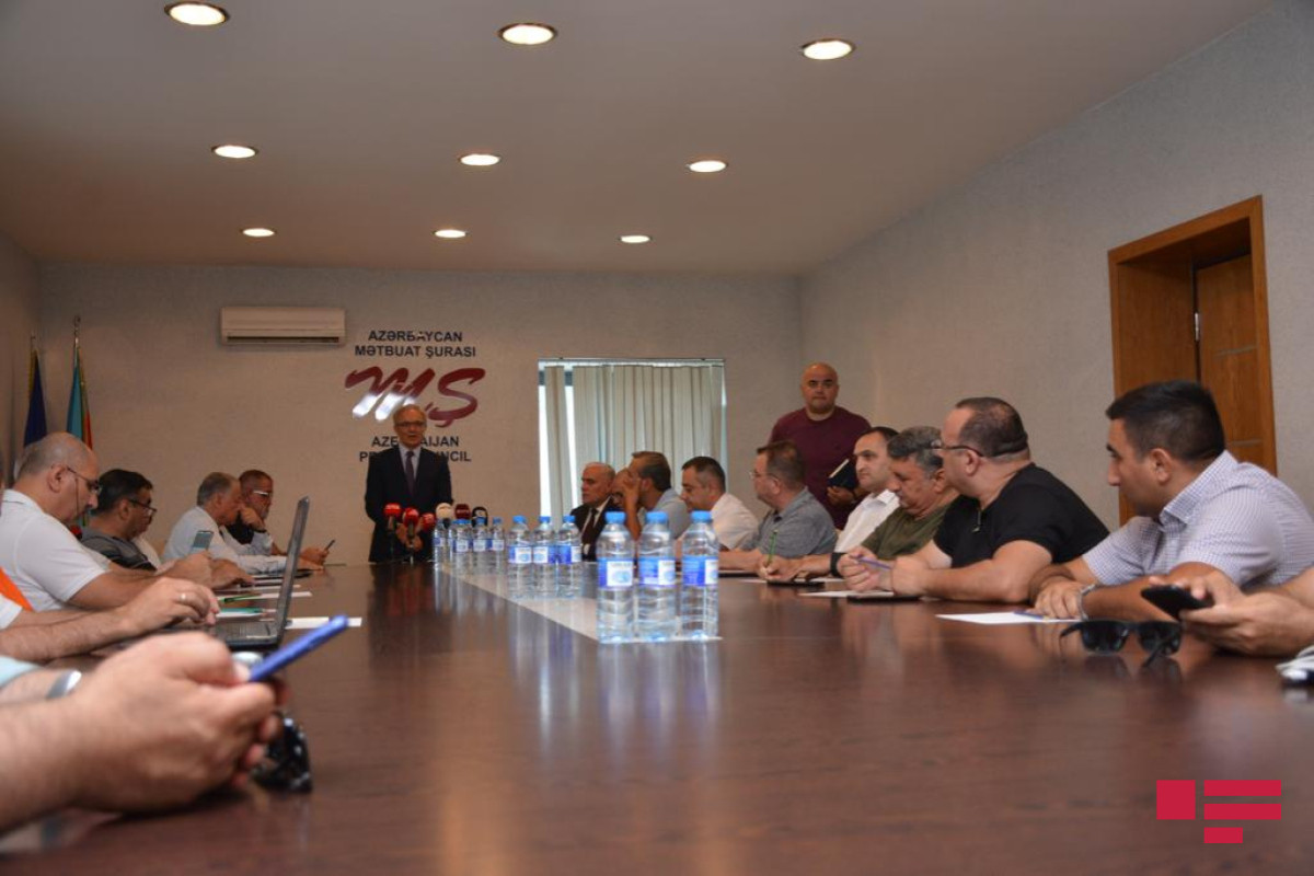 Mətbuat Şurasında Orduya dair bilgilərin yayılması ilə bağlı toplantı keçirilib - FOTO  - VİDEO 