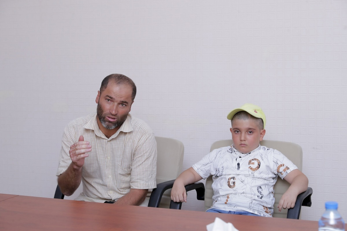 Sahil Babayev Qobustanda vətəndaşları qəbul edib