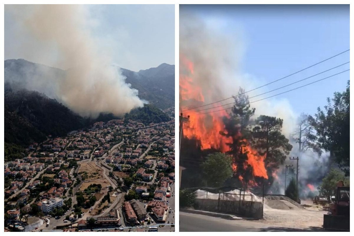 Пожар, начавшийся на лесистой территории в Турции, взят под контроль -ОБНОВЛЕНО 