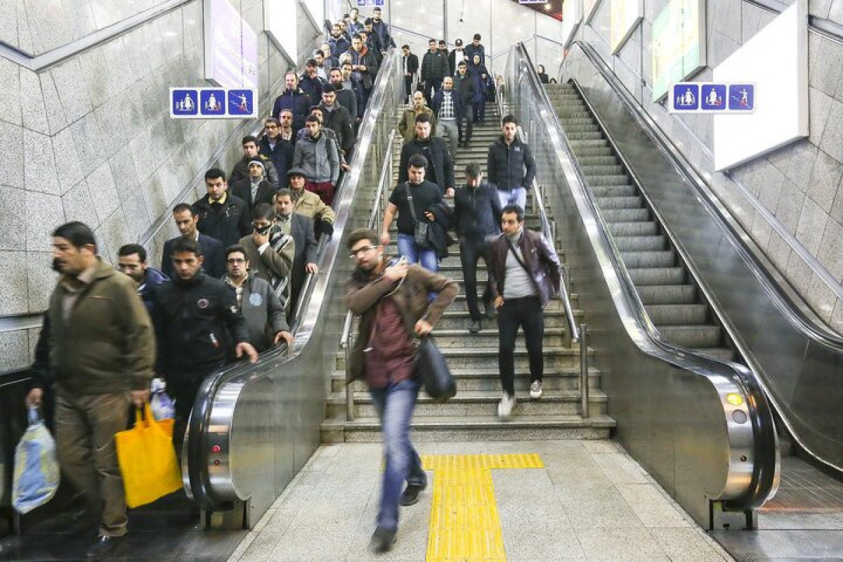 Tehran metrosunda qəza olub, xəsarət alanlar var