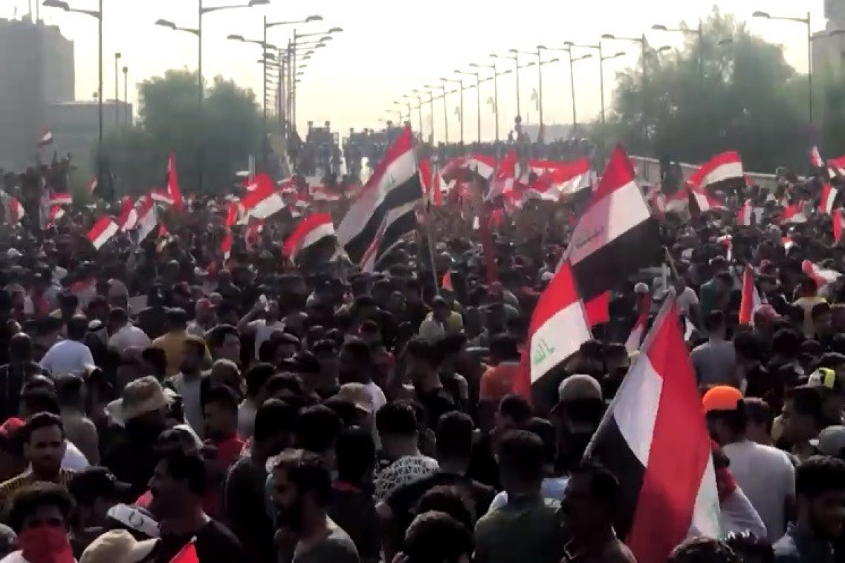Число раненных и пострадавших в ходе протестных акций в Багдаде достигло 60-ОБНОВЛЕНО 