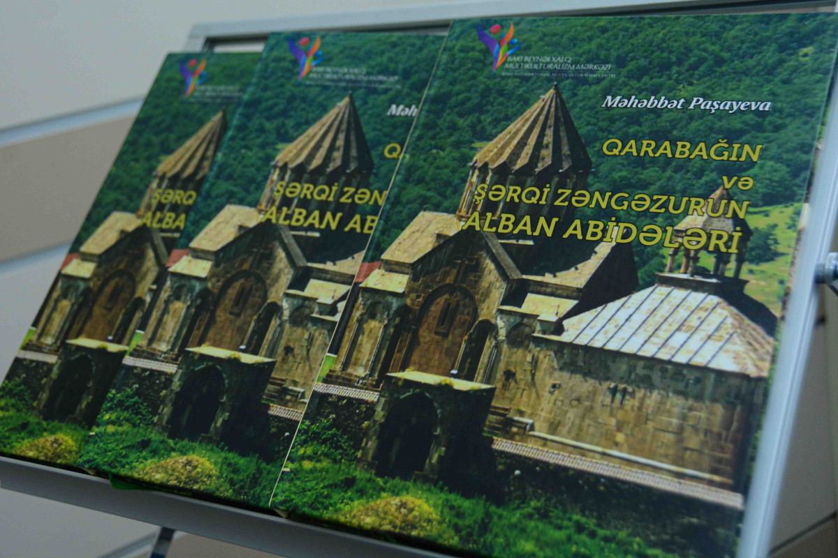 “Qarabağın və Şərqi Zəngəzurun alban abidələri” kitabının təqdimatı keçirilib  - FOTO 