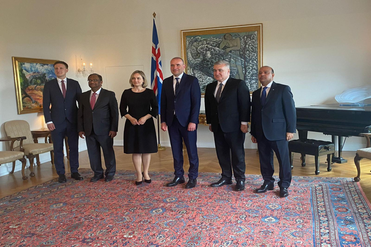 Посол Азербайджана вручил верительные грамоты президенту Исландии