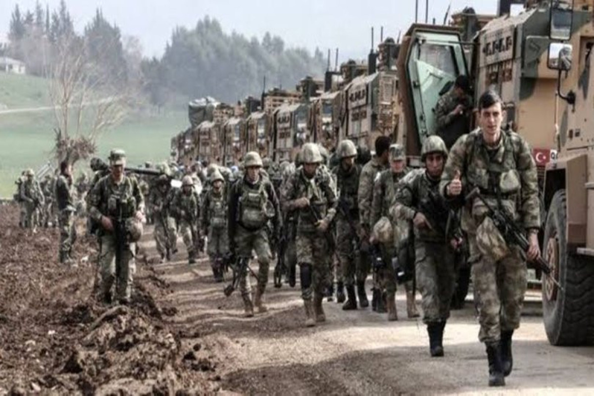 Türkiyə hərbçiləri Suriyanın şimalında 11 terrorçunu məhv edib