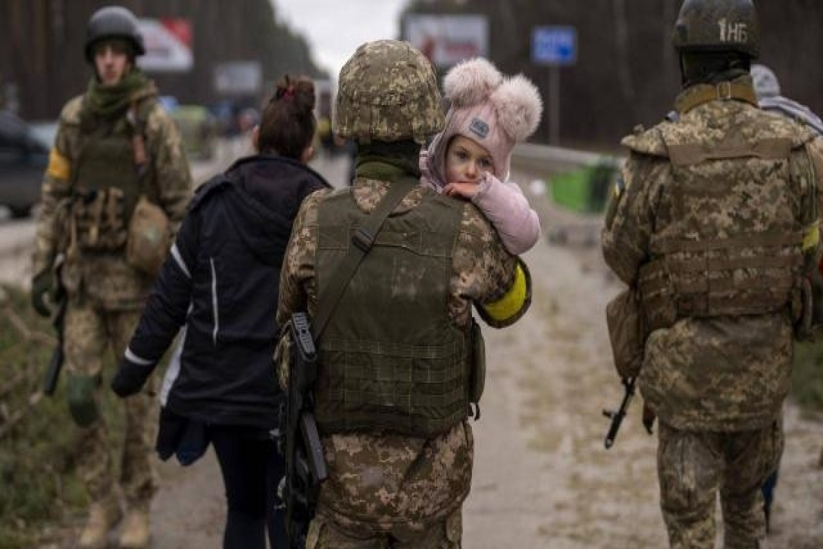 Zelenski: "Rusiya 200 min uşağı Ukraynadan öz ərazisinə deportasiya edib"