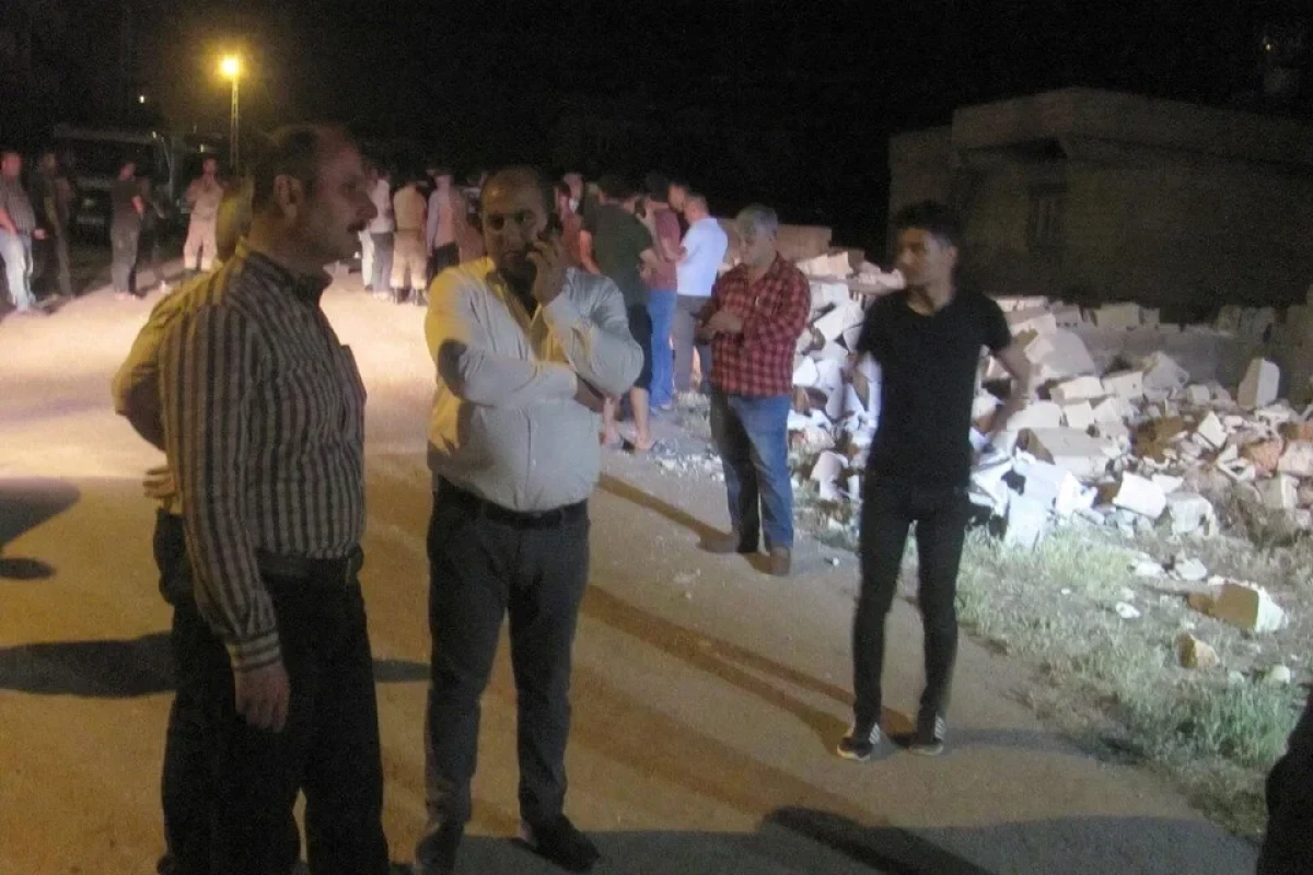 Türkiyədə tikilməkdə olan evin divarı uçub, iki uşaq ölüb