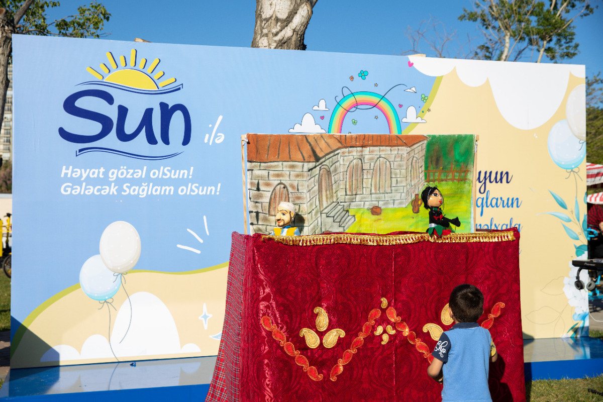 “Sun” Uşaqların Beynəlxalq Müdafiəsi Günü münasibətilə festival təşkil edib - FOTO 