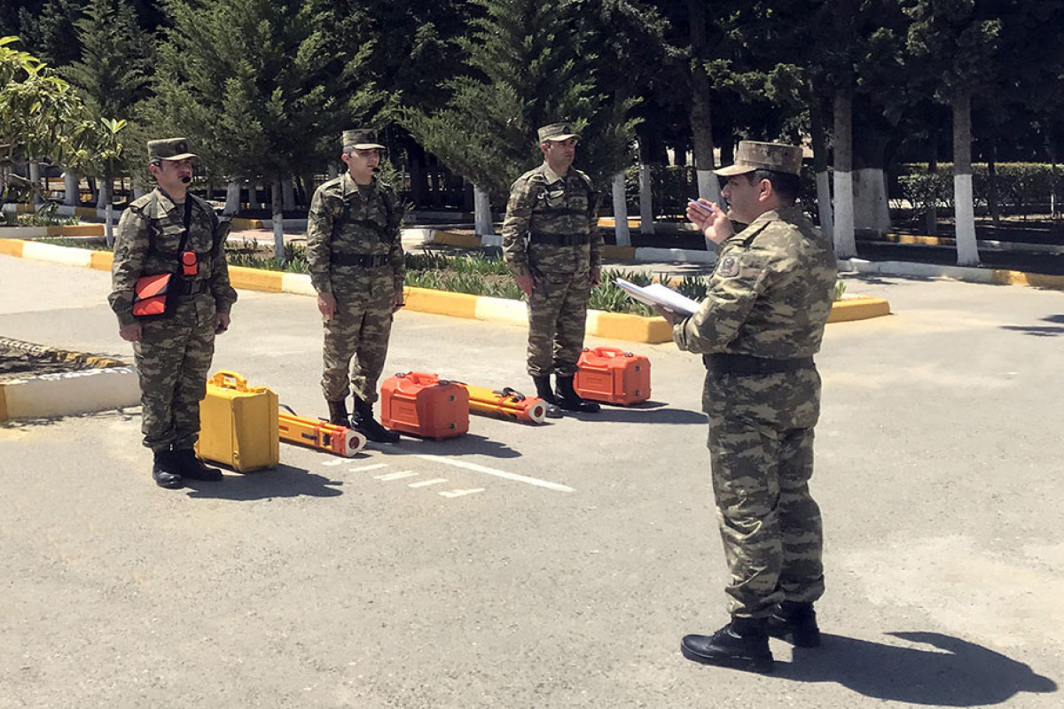 Azerbaijani MoD: Combat readiness of topographers was inspected -VIDEO 