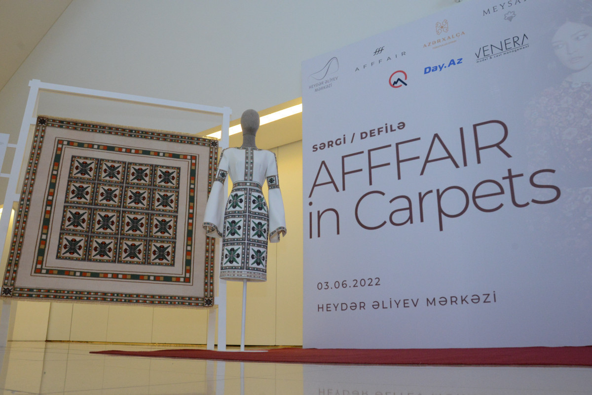 В Центре Гейдара Алиева состоялись дефиле «AFFFAIR in Carpets» и презентация новых ковров-ВИДЕО 