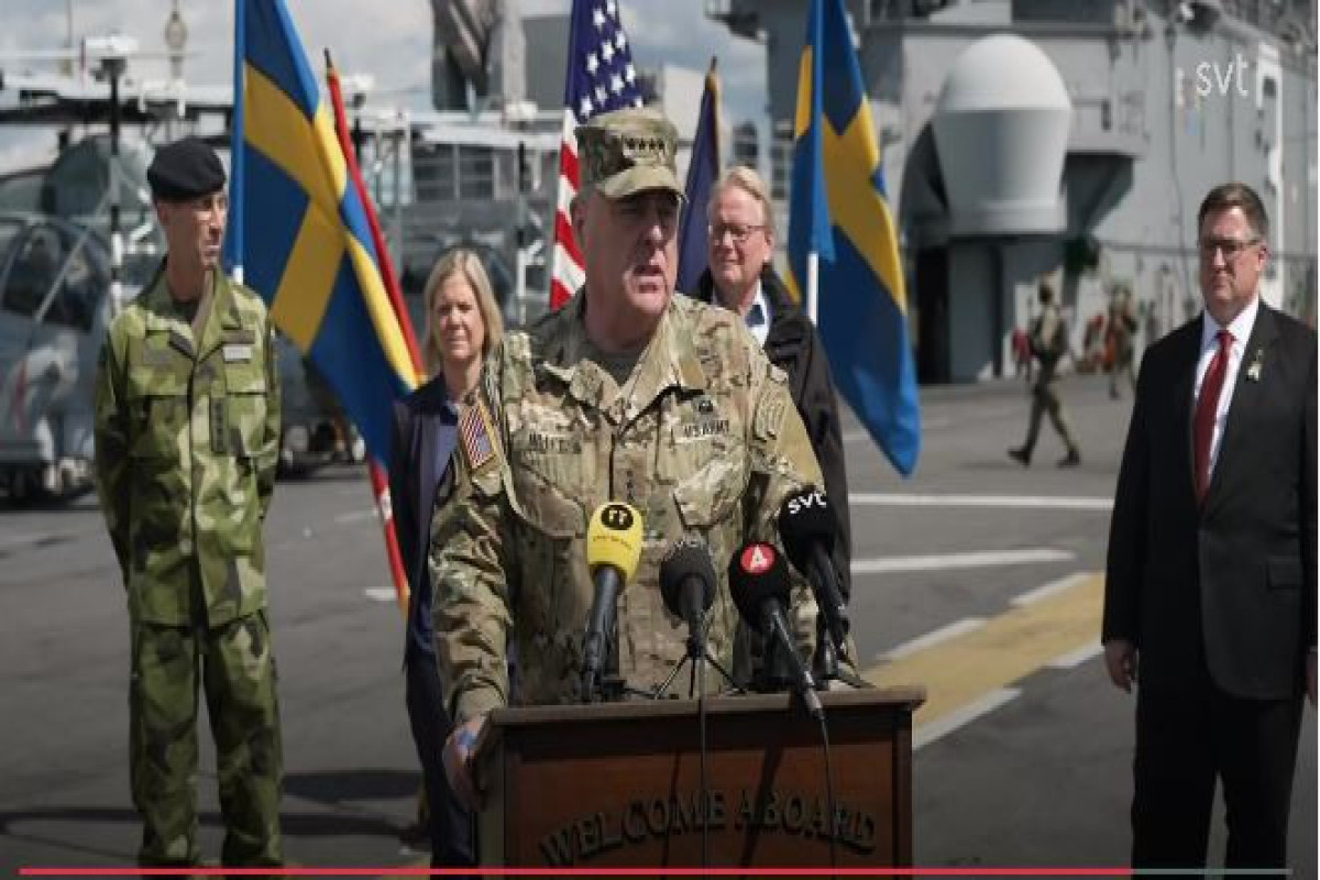Mark Milley: "Finlandiya və İsveçin NATO-ya qoşulması Rusiyanı çətin hərbi vəziyyətə salacaq"