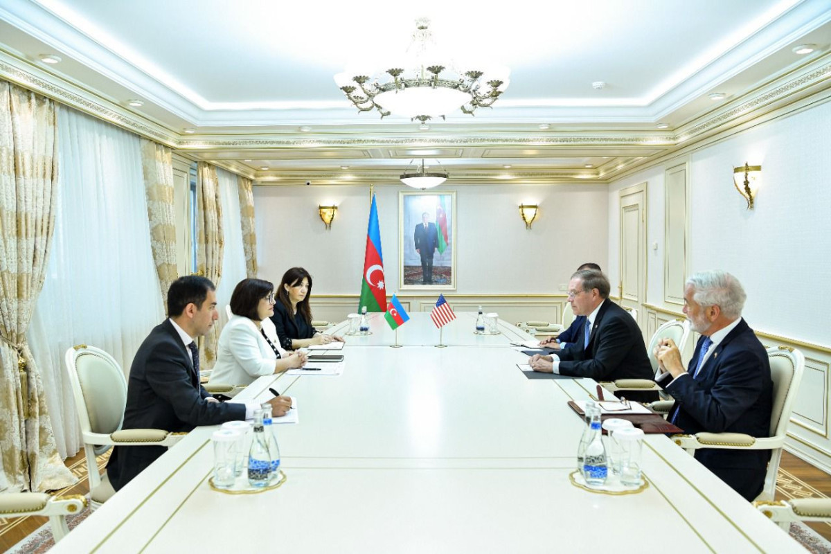 Chair of Milli Majlis meets US Ambassador to Azerbaijan