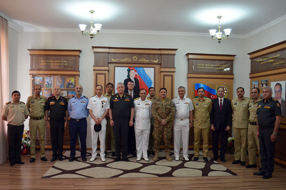 Pakistani delegation visits the National Defense University-PHOTO 