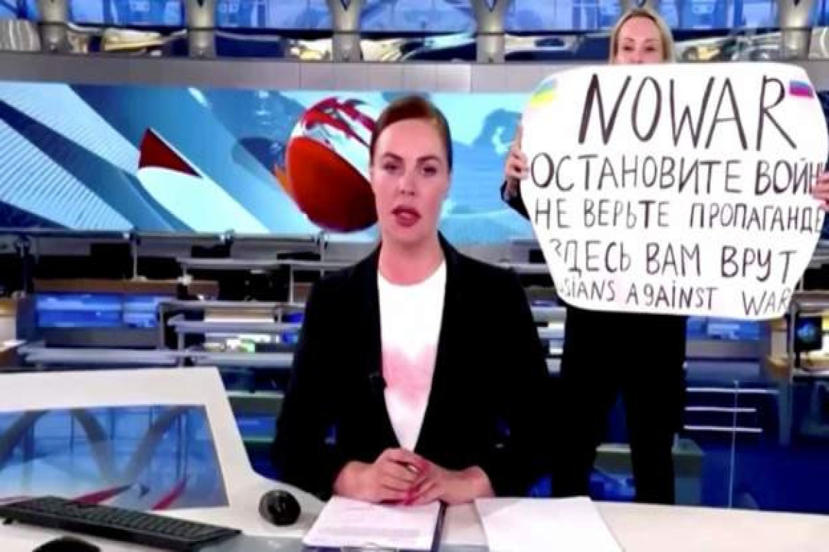 Russian TV protest journalist to switch to Ukrainian surname
