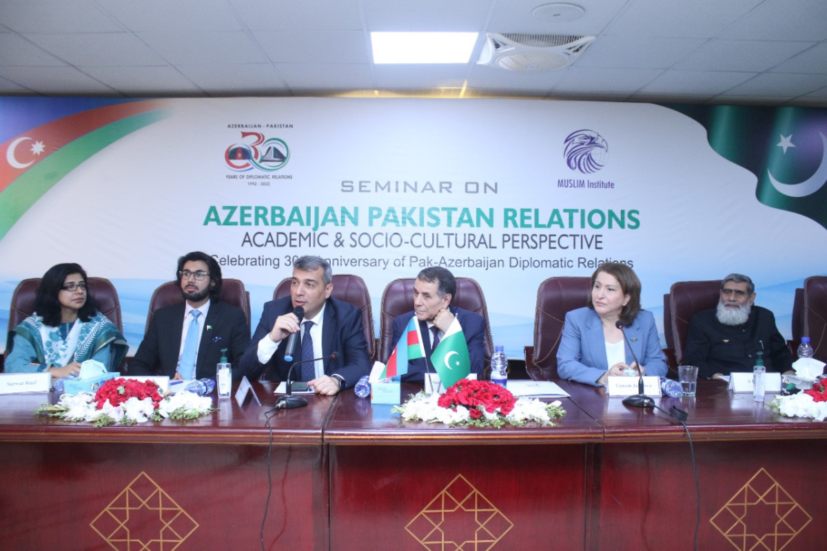 Seminar dedicated to 30th anniversary of Azerbaijani-Pakistani diplomatic relations held