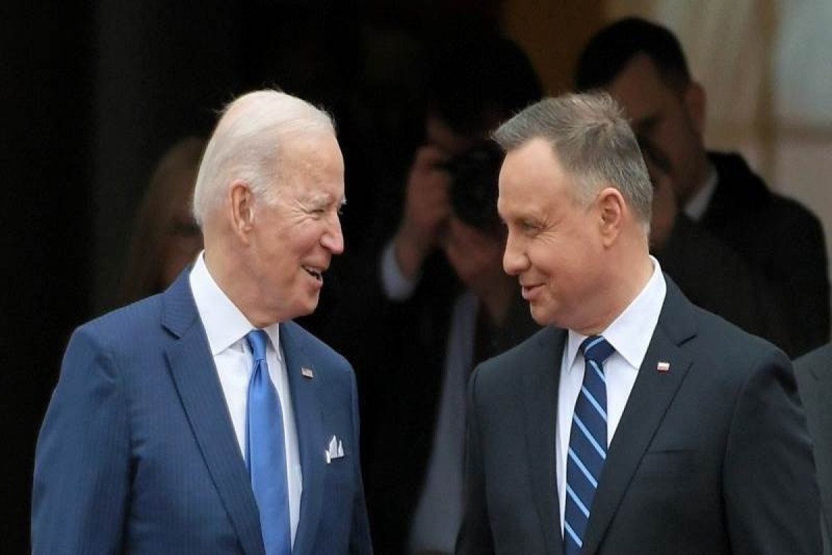 Joe Biden, United States President and Andrzej Duda, Polish President
