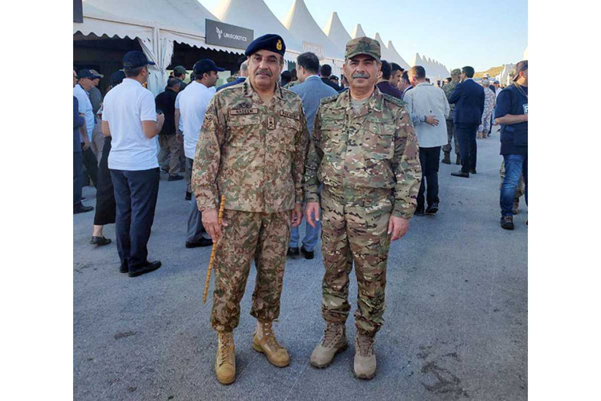 Azərbaycan-Pakistan hərbi əməkdaşlığının perspektivi müzakirə olunub