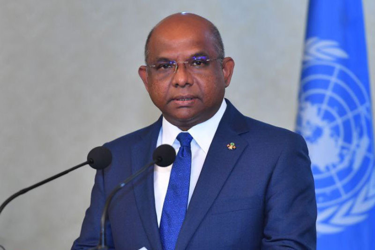 Abdullah Shahid, President of the 76th session of the UN General Assembly