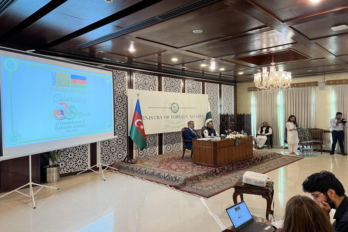Pakistani MFA hosts events dedicated to diplomatic relations with Azerbaijan