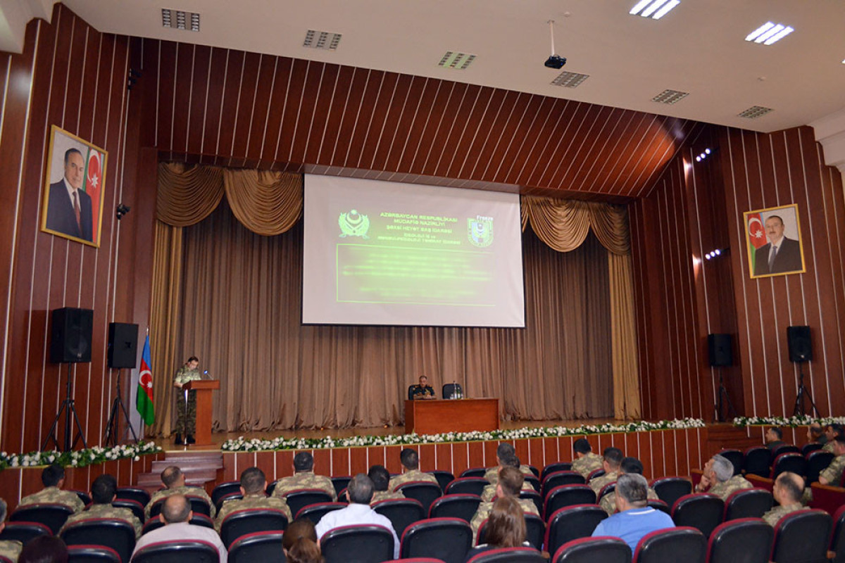 MoD: Training-methodological sessions were held with psychologists
