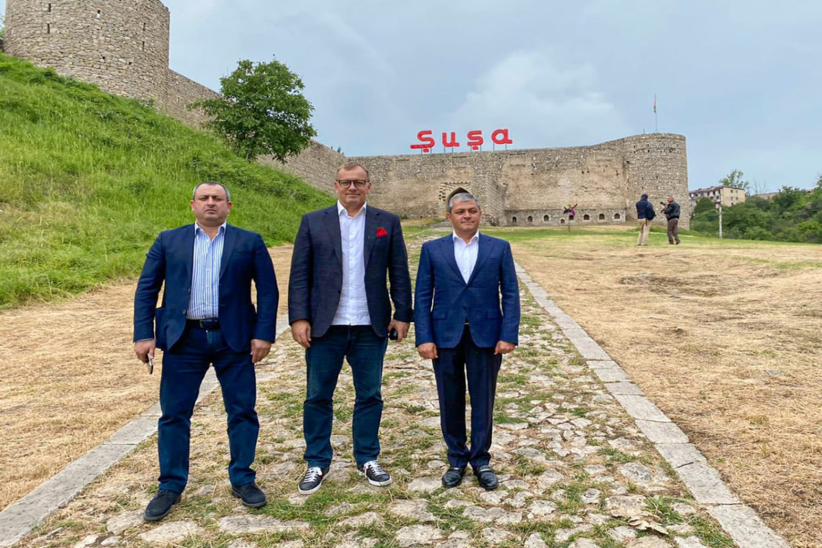 Chairman of Slovak National Council arrives in Azerbaijan's Shusha