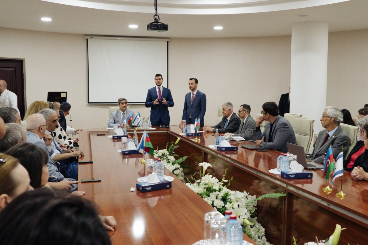 Medical experts from Israel share their experience with Azerbaijan Medical University