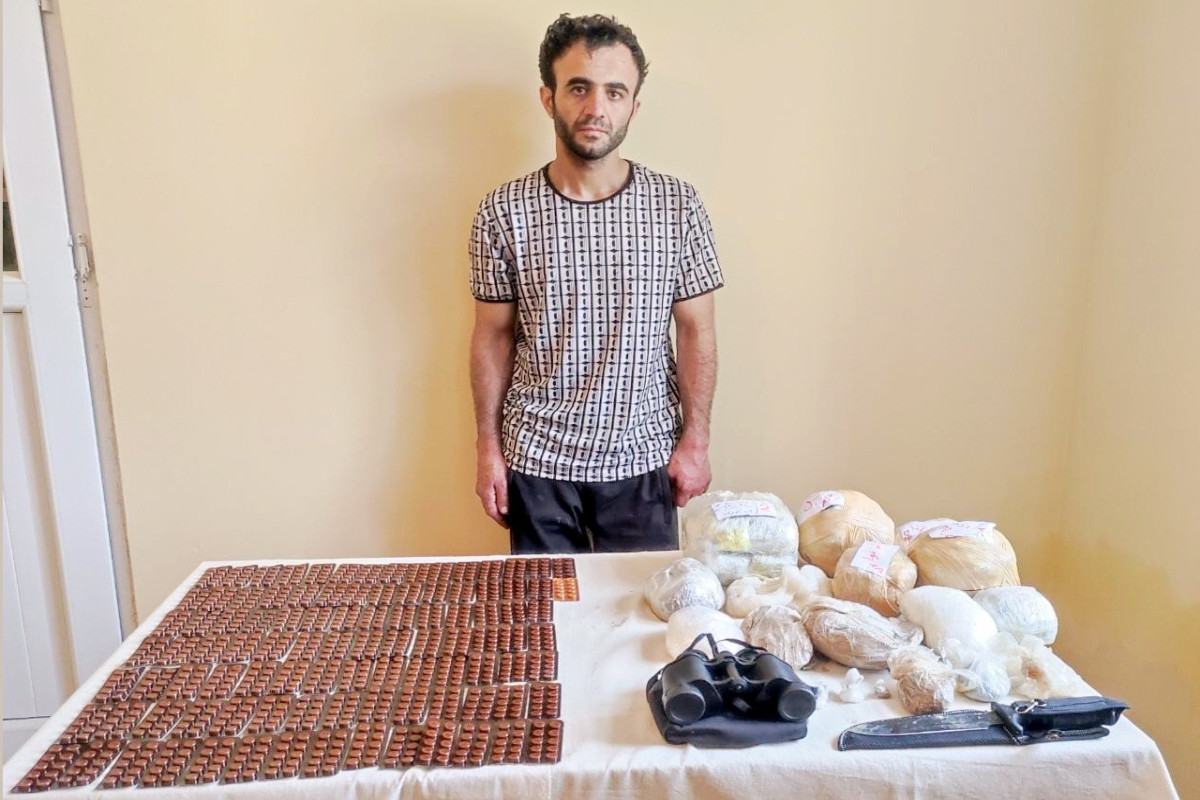 İrandan 11 kq narkotikin Azərbaycana keçirilməsinin qarşısı alınıb