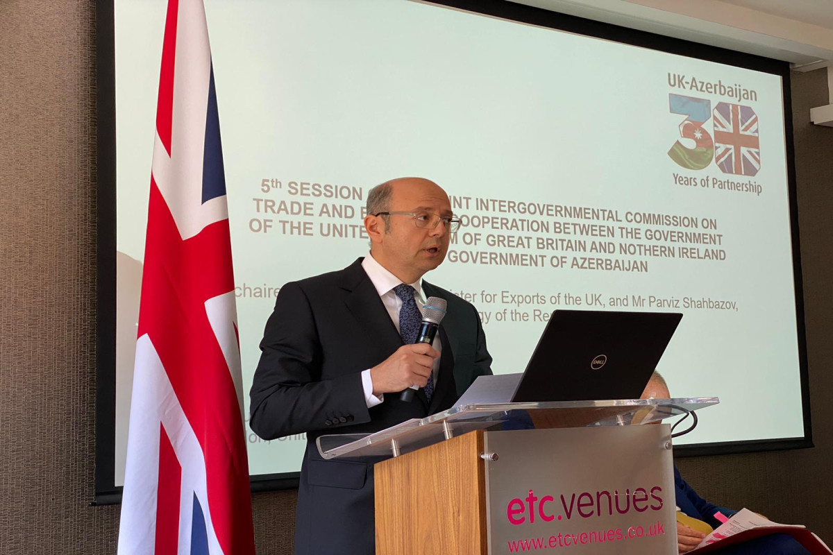 London hosted 5th meeting of the Azerbaijani-British Intergovernmental Commission