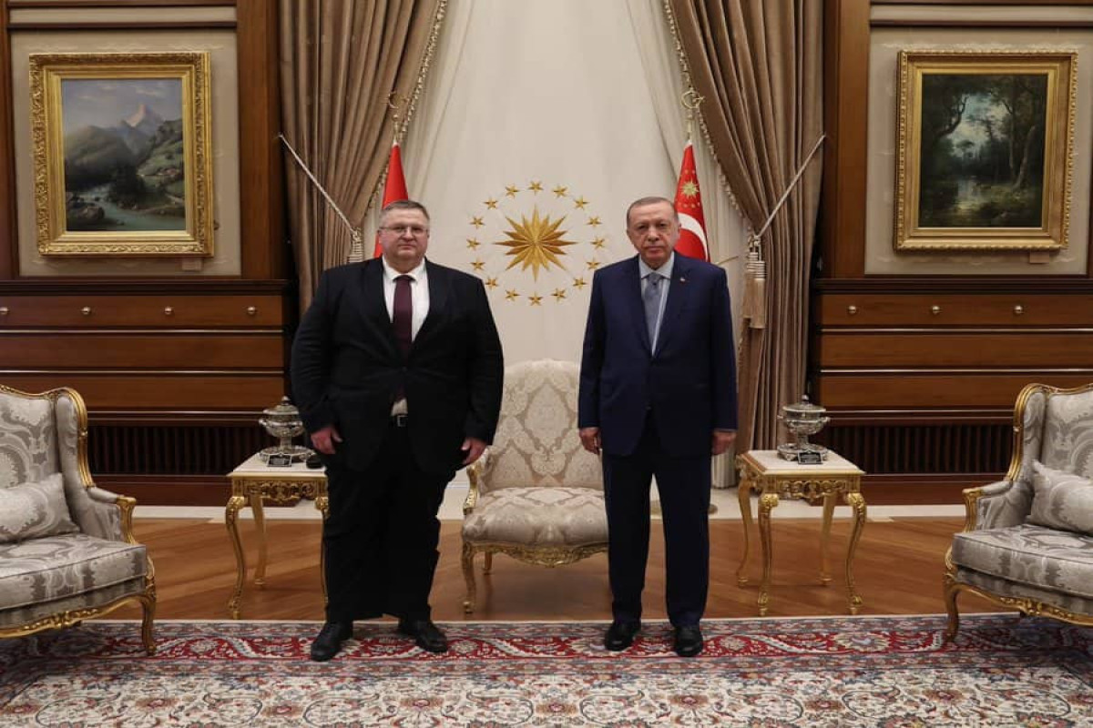 Turkish President received Russian Deputy PM