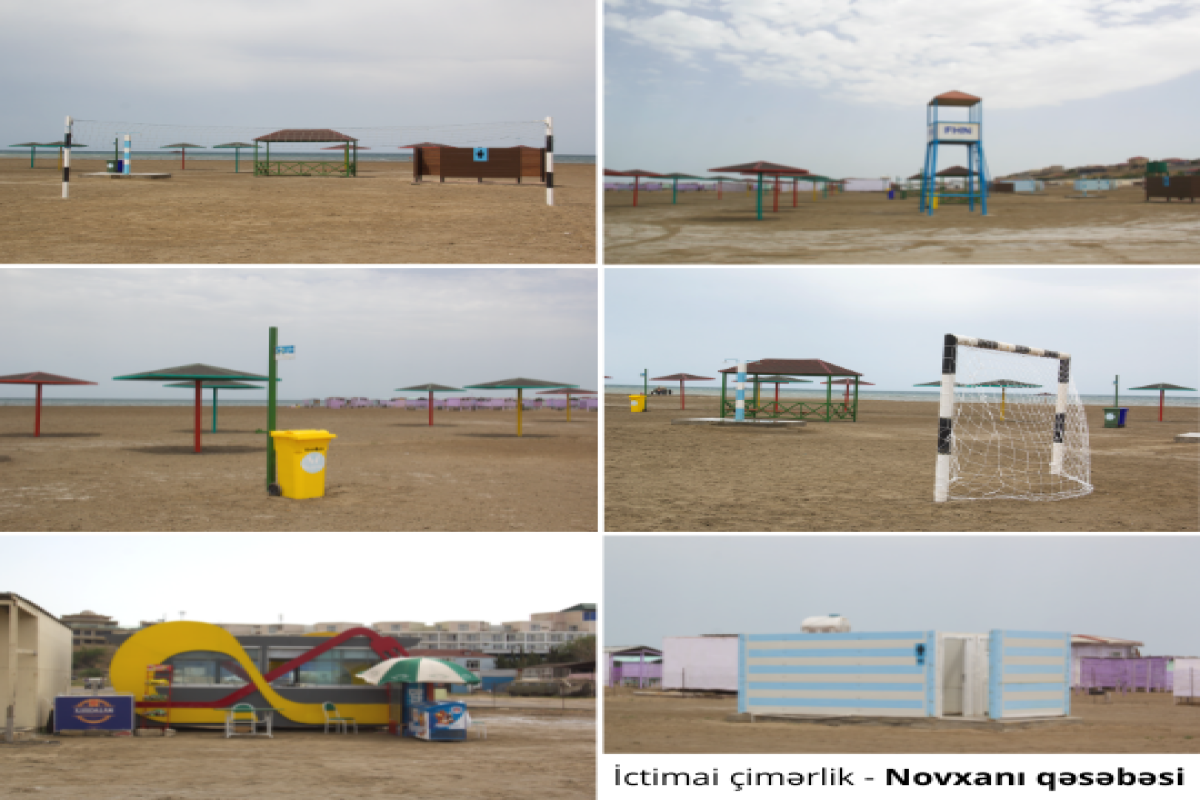 Общественные пляжи Баку готовы к новому сезону
