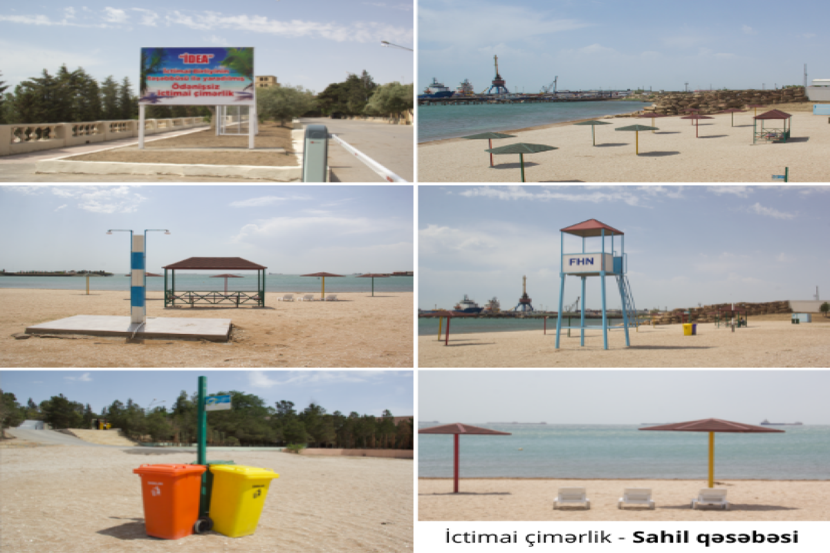 Общественные пляжи Баку готовы к новому сезону