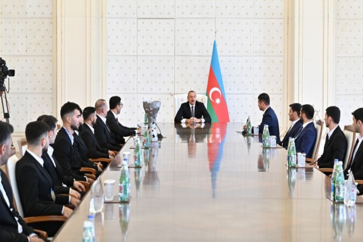 Azerbaijan's President: Our athletes succeed in international competitions