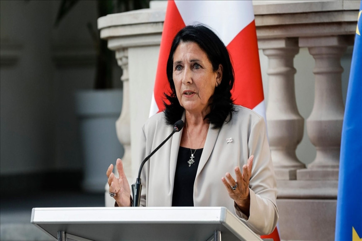 Gürcüstan prezidenti Salome Zurabişvili