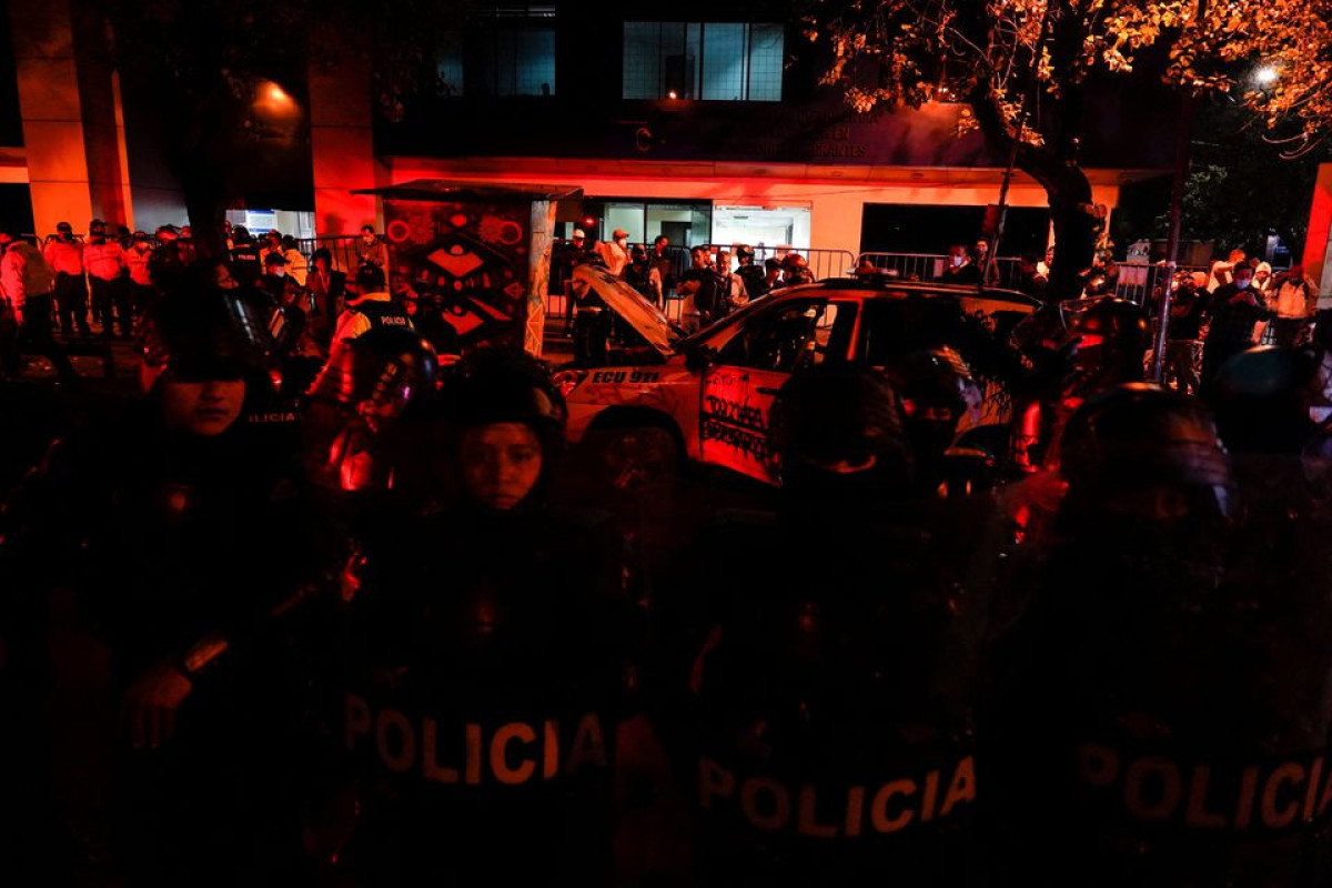 Ecuadorean police detain indigenous leader, violence rises-PHOTO 