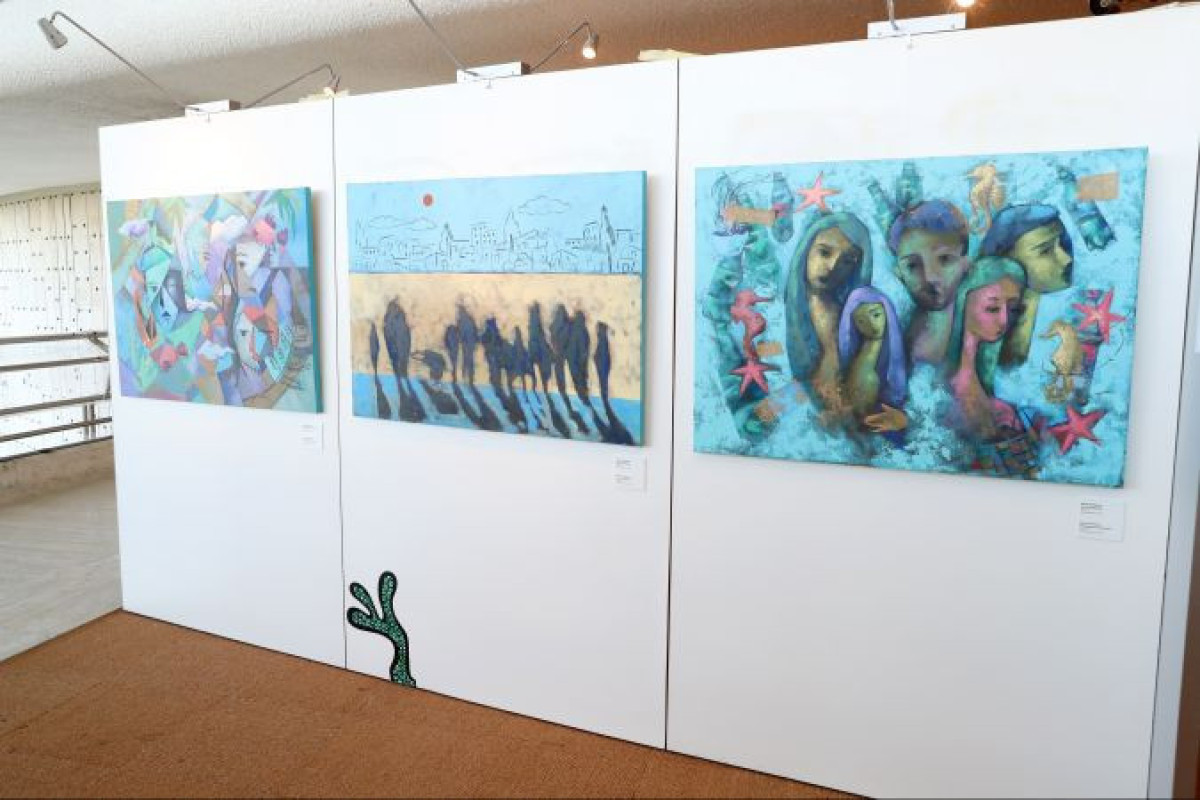 Лейла Алиева приняла участие в открытии выставки «Мои моря, мои океаны» в Женеве-ФОТО 