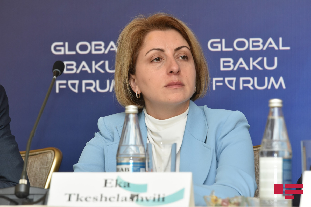 Gürcüstanın Baş nazirinin sabiq müavini Eka Tkeşelaşvili 
