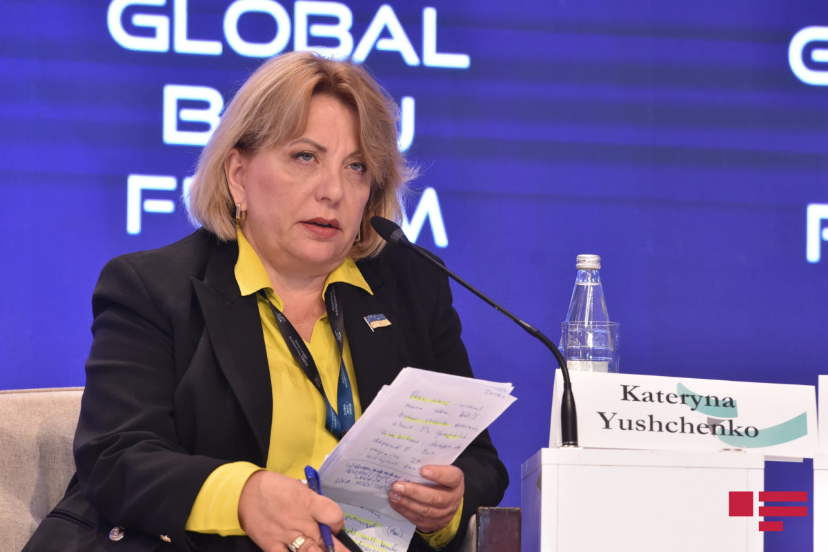 Bakı Qlobal Forumunda Ukrayna ilə bağlı panel müzakirəsi keçirilib - FOTO 