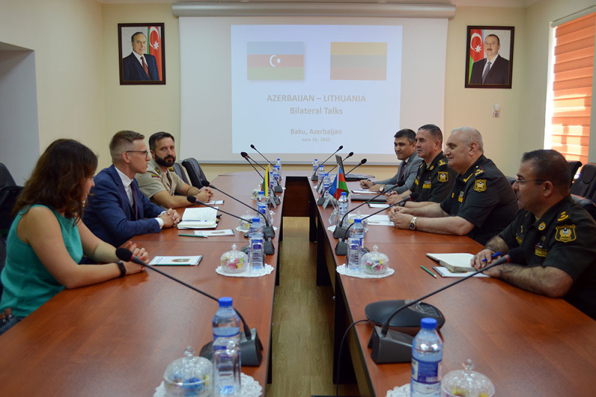 Issues of military cooperation between Azerbaijan and Lithuania were discussed