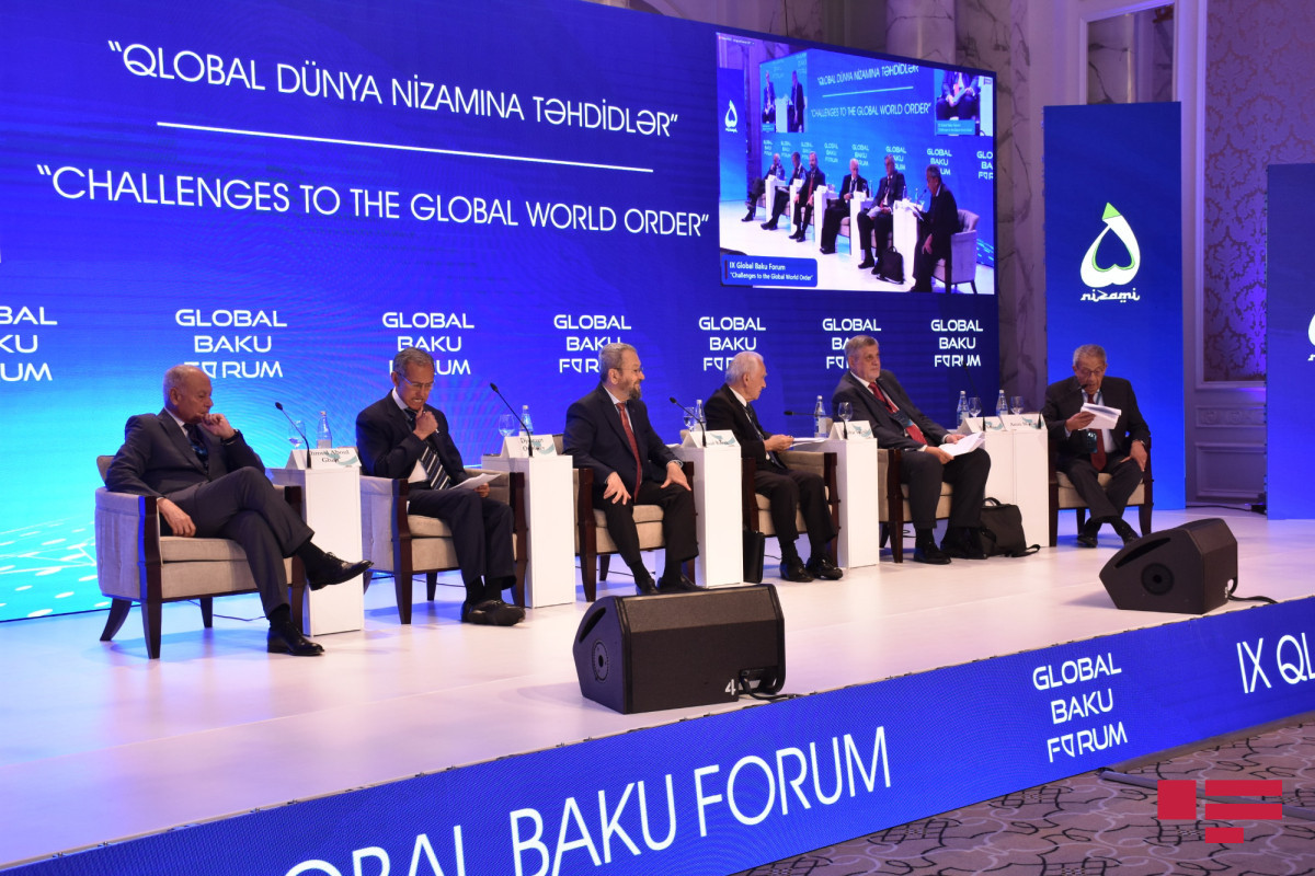 IX  Qlobal Bakı Forumunda Yaxın Şərqdəki böhranlar müzakirə olunub - FOTO 