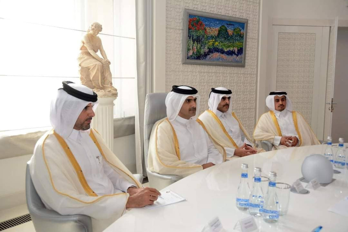 Анар Керимов встретился с министром культуры Катара