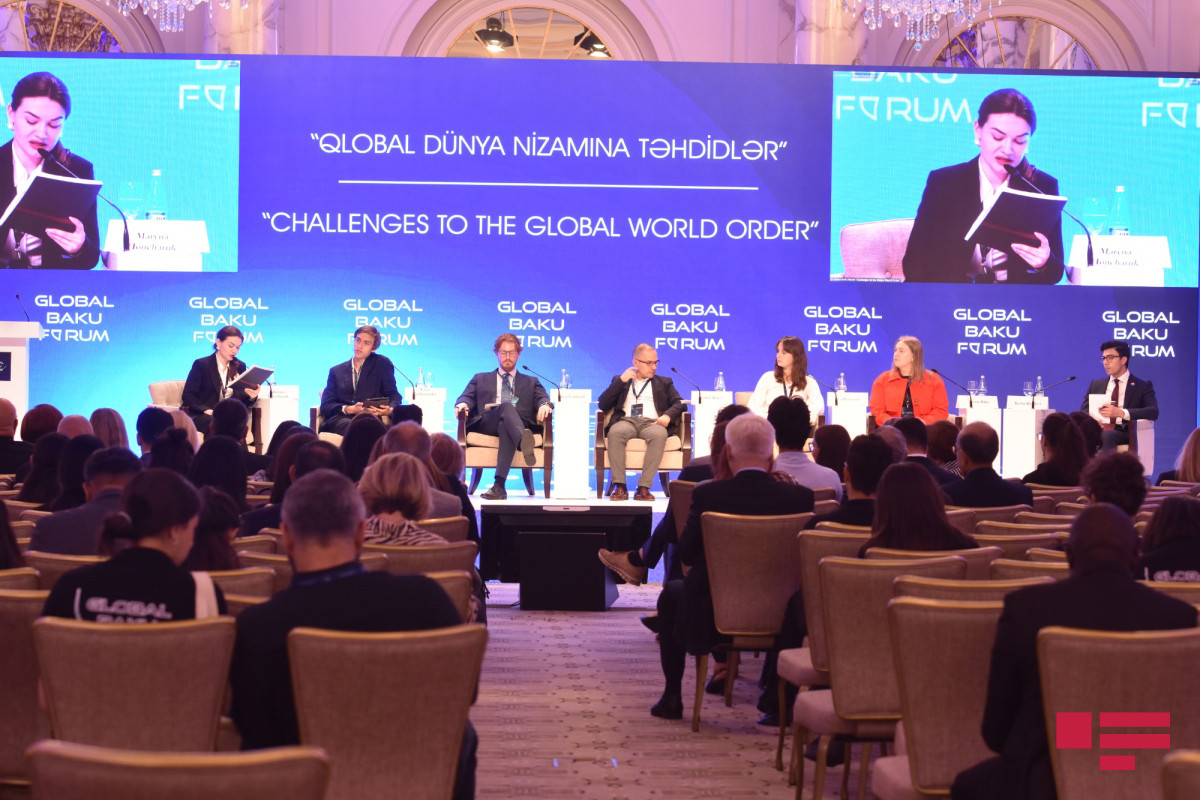 IX Qlobal Bakı Forumunda gənclərlə bağlı panel keçirilib - FOTO 
