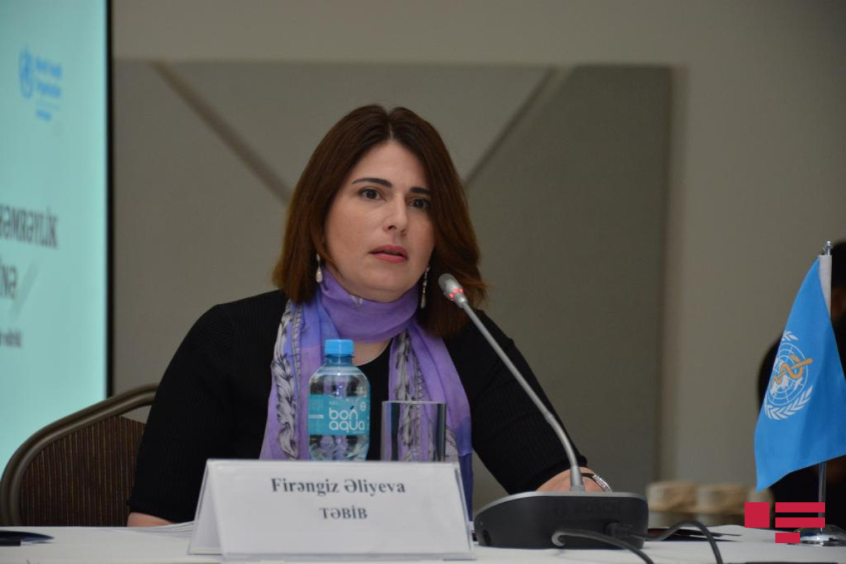 Firangiz Aliyeva, Advisor to the Chairman of the Board of the Medical Territorial Units Management Association (TABIB)