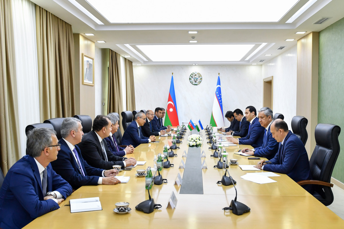 Mikayıl Cabbarov Özbəkistan Baş nazirinin müavini ilə görüşüb - FOTO 