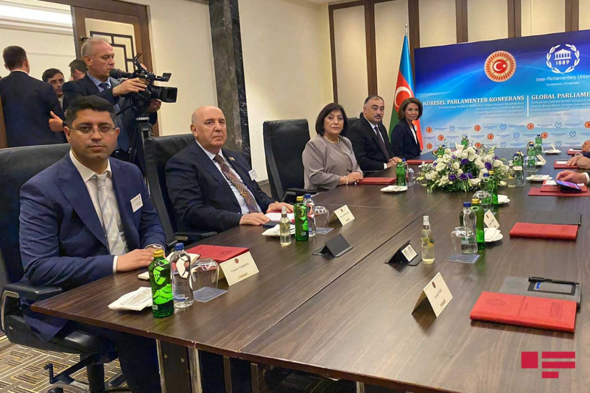 Azerbaijan's chair of Milli Majlis meets chairman of Grand National Assembly of Turkiye-PHOTO 