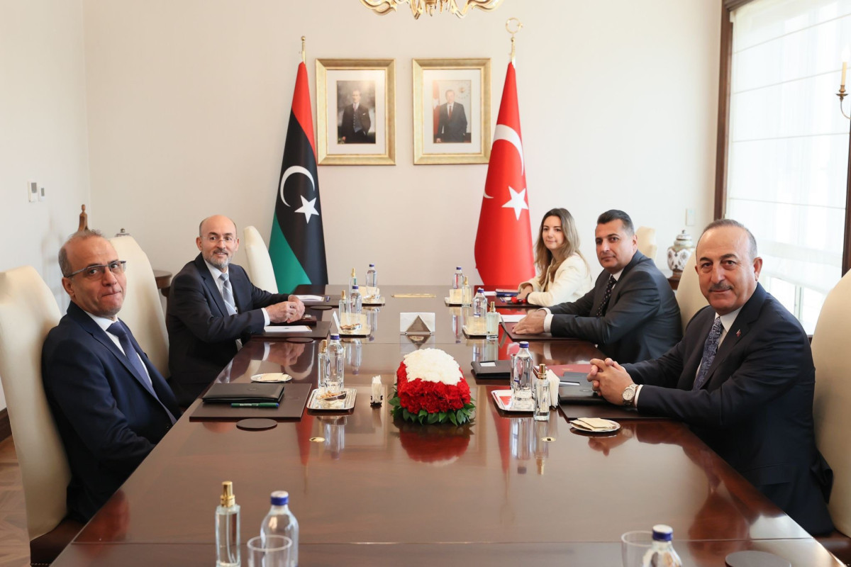 Turkish FM meets with Vice President of Libyan Presidential Council