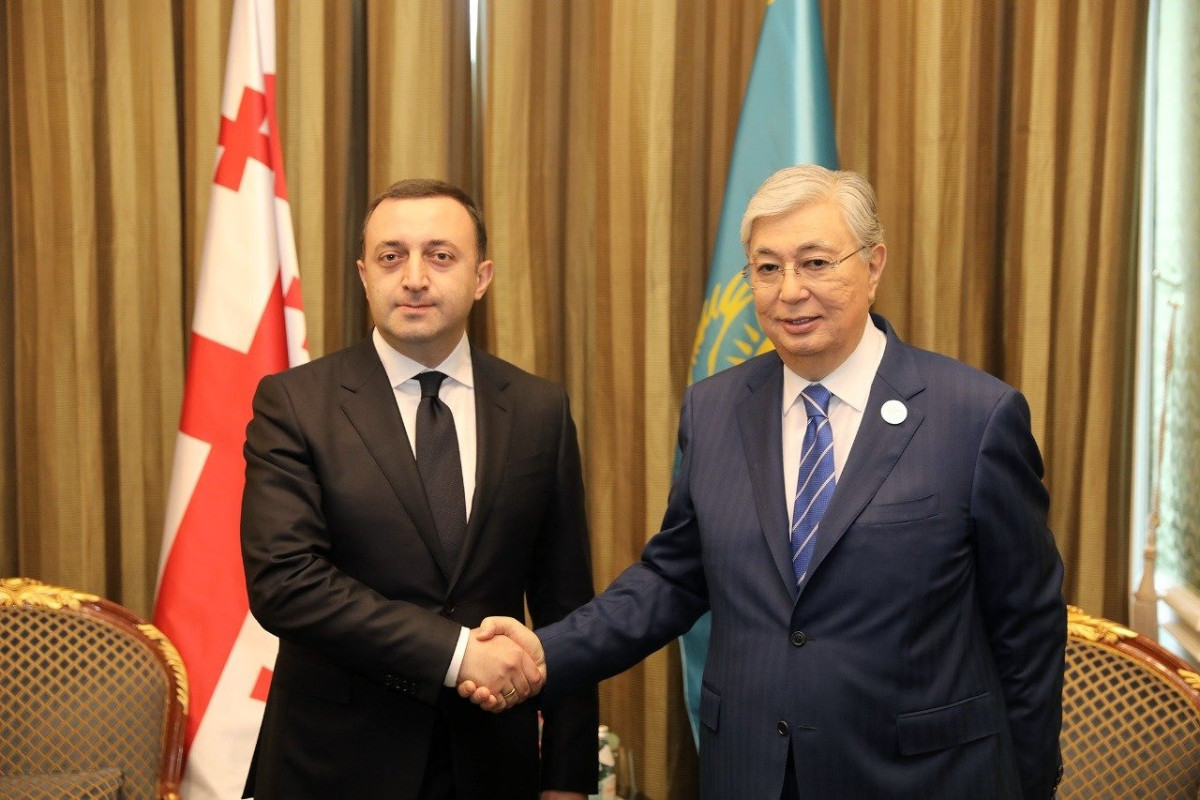 Georgian PM meets with Kazakh President