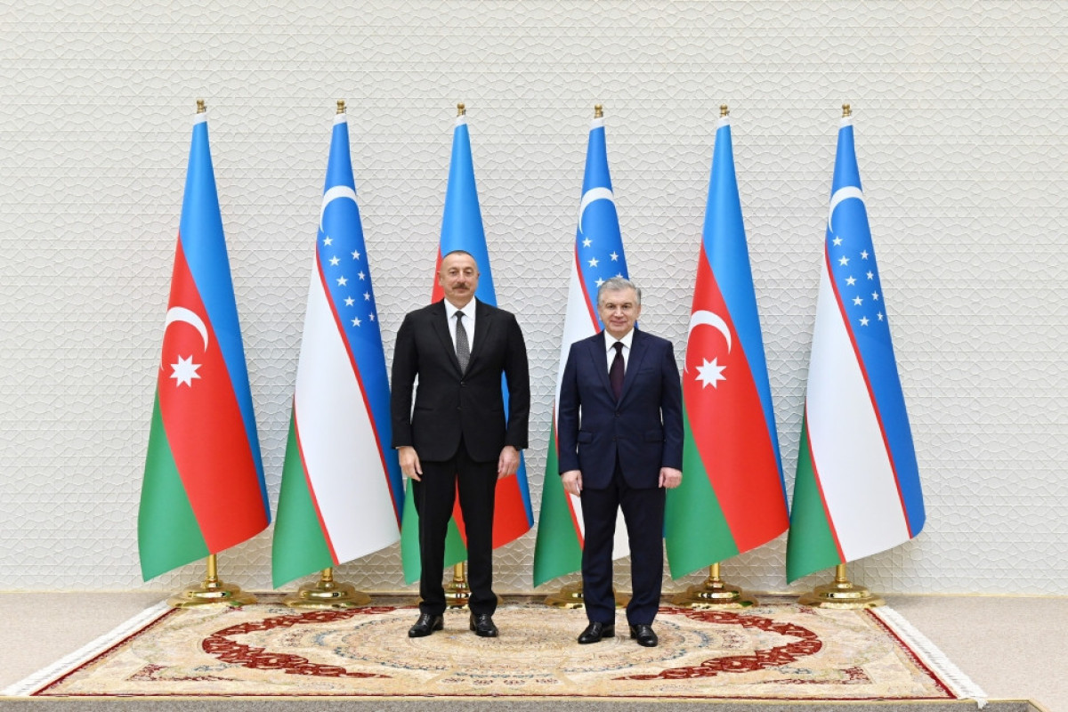 Президент Ильхам Алиев, Президент Шавкат Мирзиёев