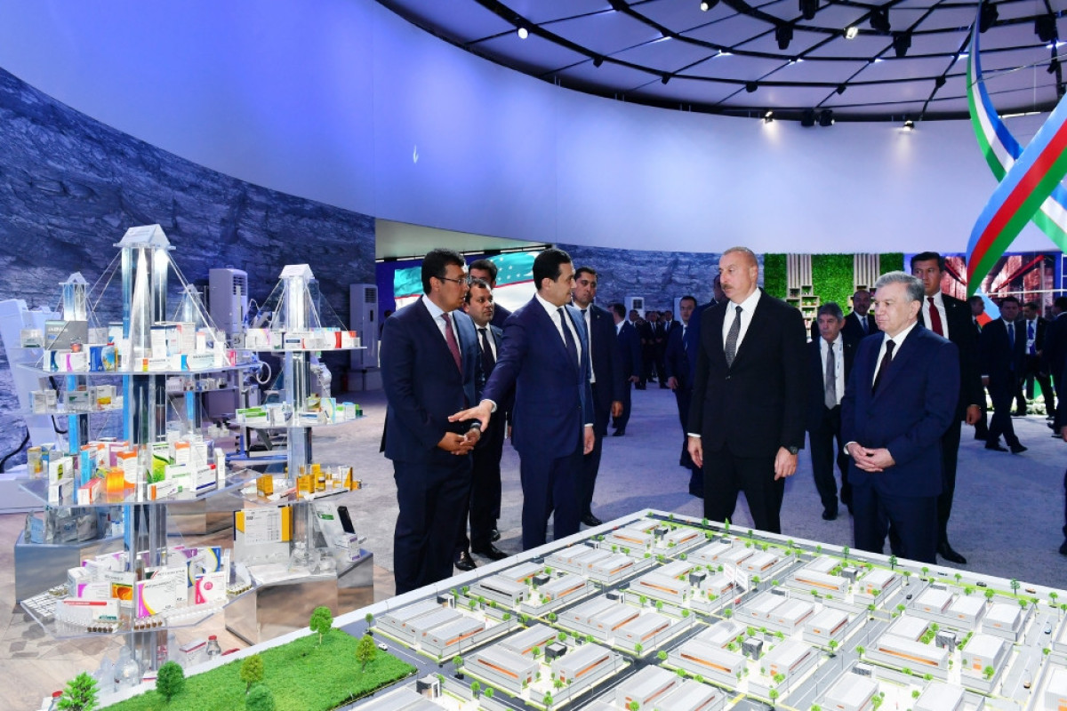 Azerbaijani, Uzbek Presidents viewed activity of TEXNOPARK LLC in Tashkent