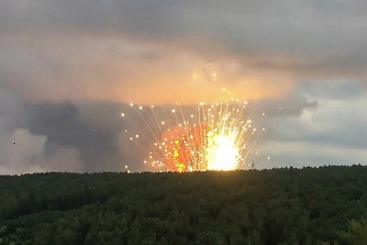 Explosion in Russia's arms depot kills 4