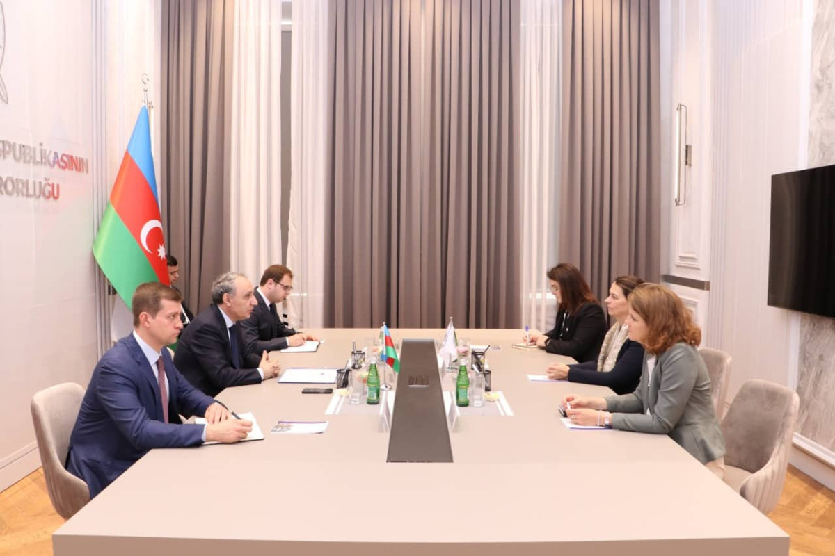 Кямран Алиев встретился с Ариан Бауэр и Драганой Кожич