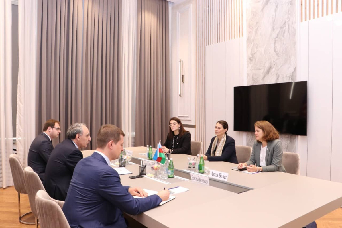 Кямран Алиев встретился с Ариан Бауэр и Драганой Кожич